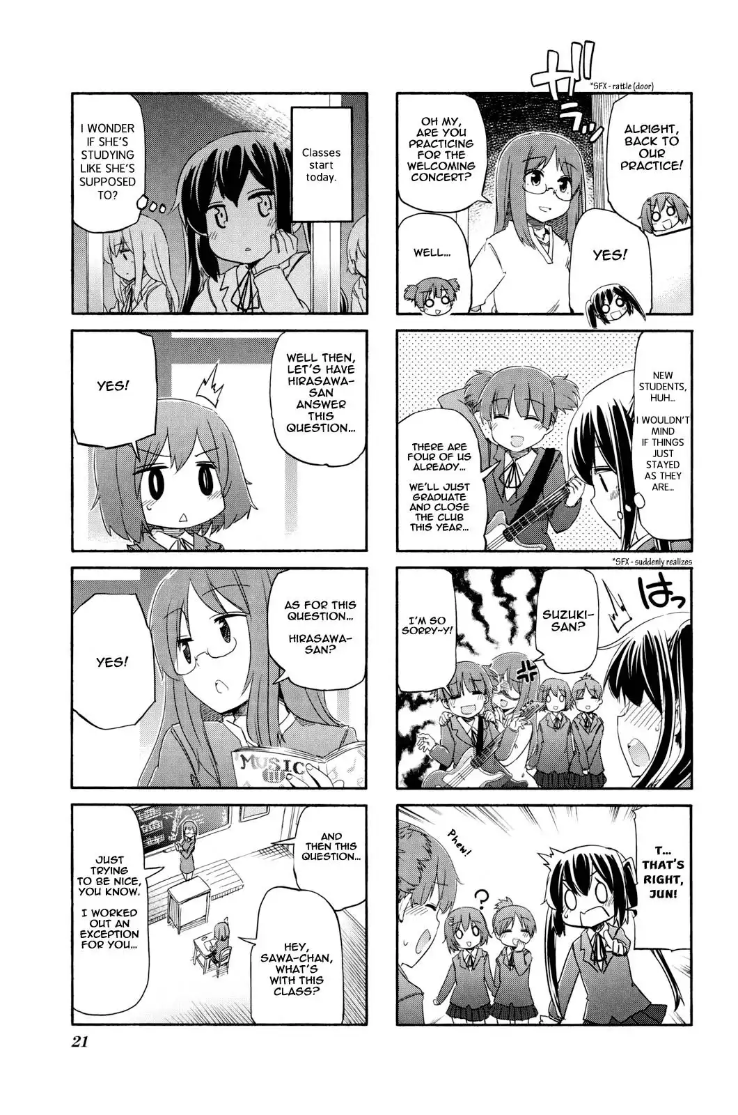 K-ON! Anthology Comic Chapter 2 5